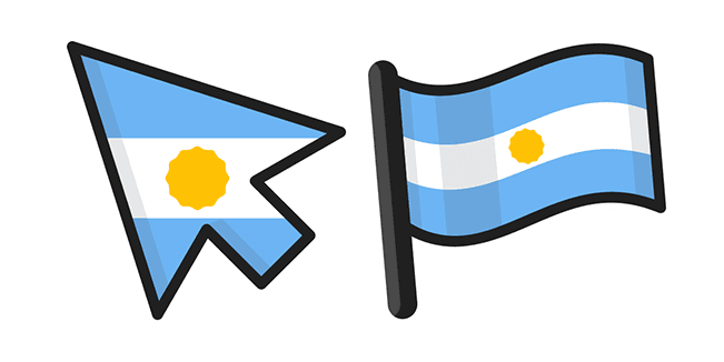 Argentina Flagcustom cursor pack