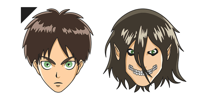 Attack on Titan Erencustom cursor pack