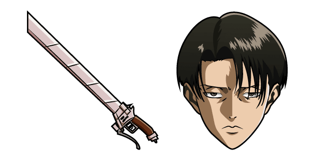 Attack on Titan Levi Ackermancustom cursor pack