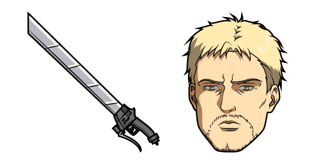 Attack on Titan Reiner Brauncustom cursor pack