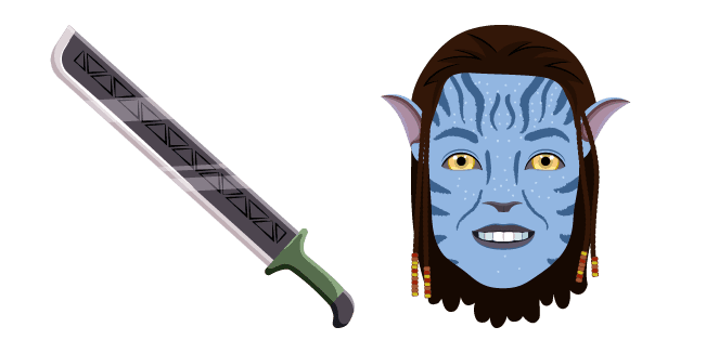 Avatar Grace and Machetecustom cursor pack