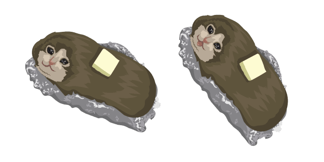 Baked Potato Catcustom cursor pack