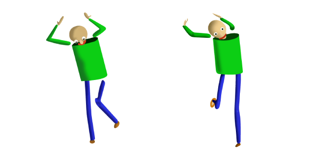 Baldi Default Dance Memecustom cursor pack