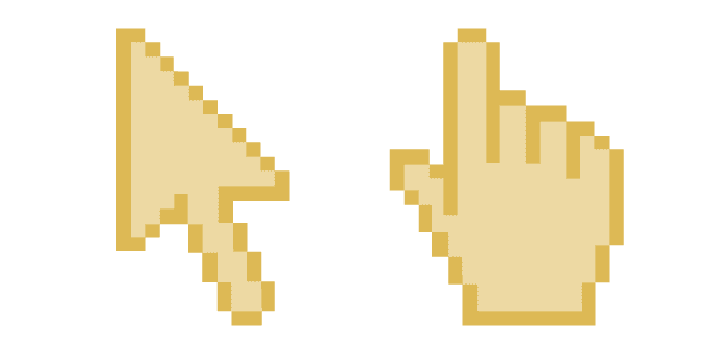 Banana Mania Pixelcustom cursor pack