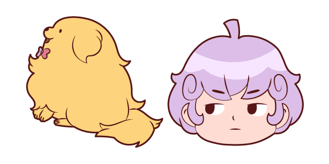 Bee and PuppyCat Cardamon and Stickycustom cursor pack