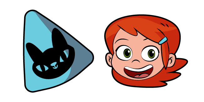 Ben 10 Gwen Tennyson and Cat Printcustom cursor pack