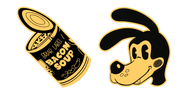 Bendy and the Ink Machine Boris and Bacon Soupcustom cursor pack