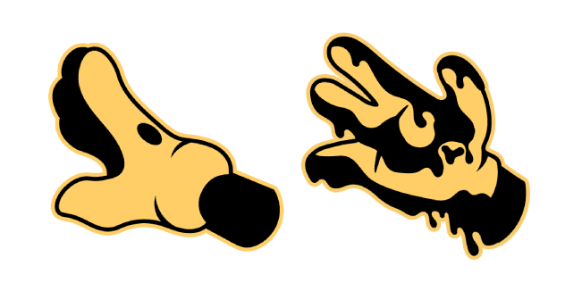 Bendy and the Ink Machine Handcustom cursor pack