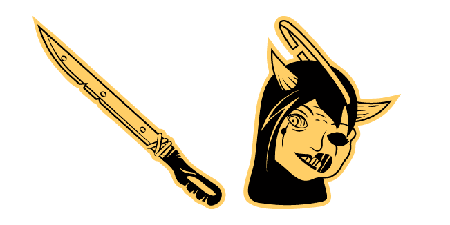 Bendy and the Ink Machine Twisted Alicecustom cursor pack