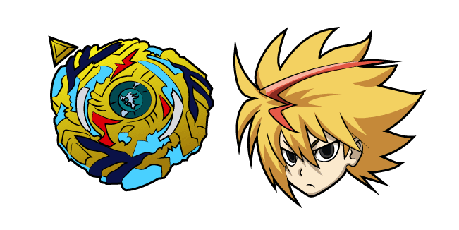 Beyblade Free De La Hoya and Drain Fafnir 8 Nothingcustom cursor pack