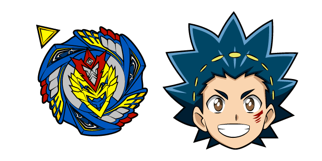 Beyblade Valt Aoi and Cho-Z Valkyrie Zenith Evolution custom cursor pack