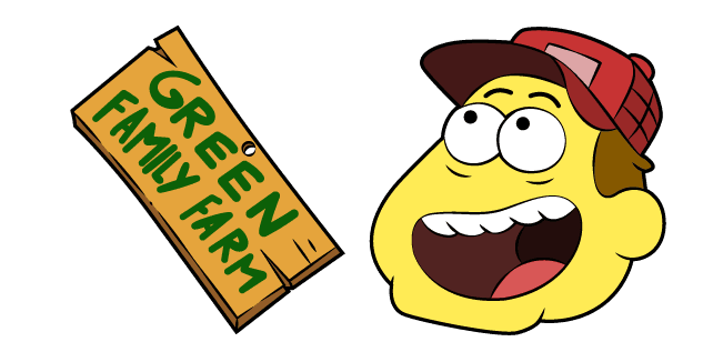 Big City Greens Bill and Signboardcustom cursor pack