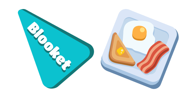 Blooket Breakfast Combocustom cursor pack