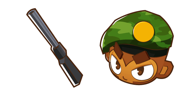 Bloons Tower Defense 6 Sniper Monkeycustom cursor pack