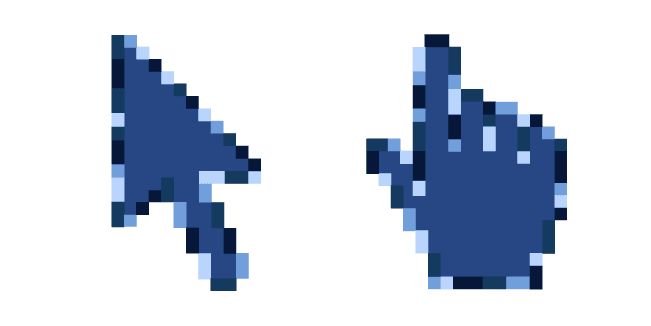 Blueberry Pixelcustom cursor pack