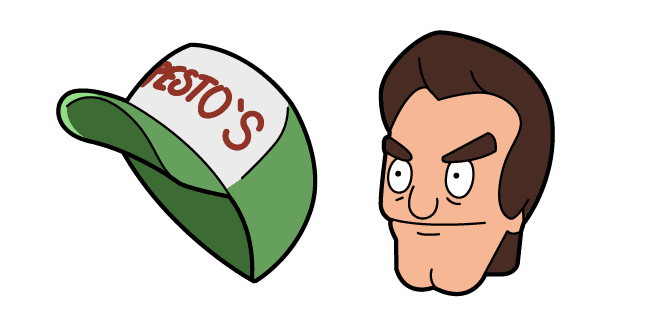 Bob's Burgers Jimmy Pesto and Capcustom cursor pack