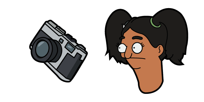 Bob's Burgers Susmita and Cameracustom cursor pack