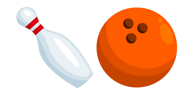 Bowling Pin and Ballcustom cursor pack