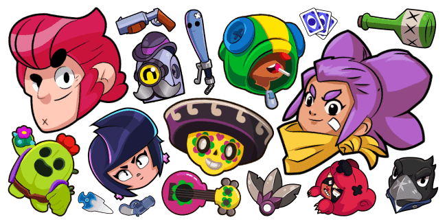 Brawl Stars cursor collection