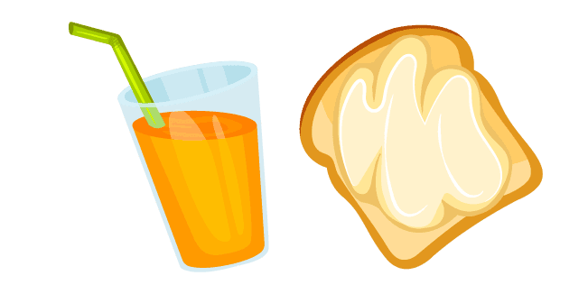 Butter Toast and Juicecustom cursor pack