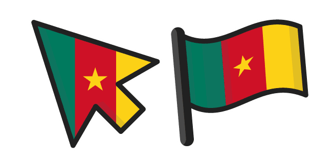 Cameroon Flagcustom cursor pack