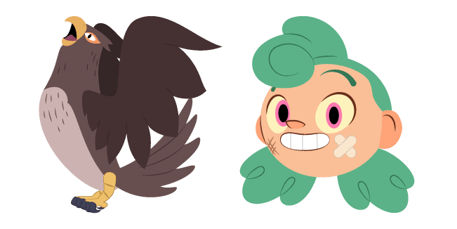 Camp Camp Nikki and Timothycustom cursor pack