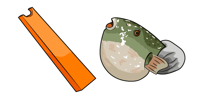 Carrot Fish Memecustom cursor pack