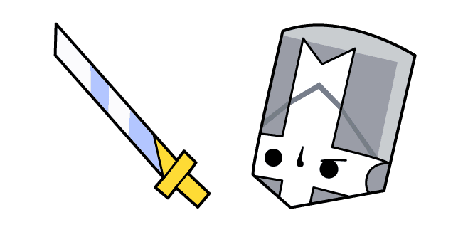 Castle Crashers Gray Knightcustom cursor pack