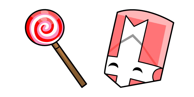 Castle Crashers Pink Knightcustom cursor pack