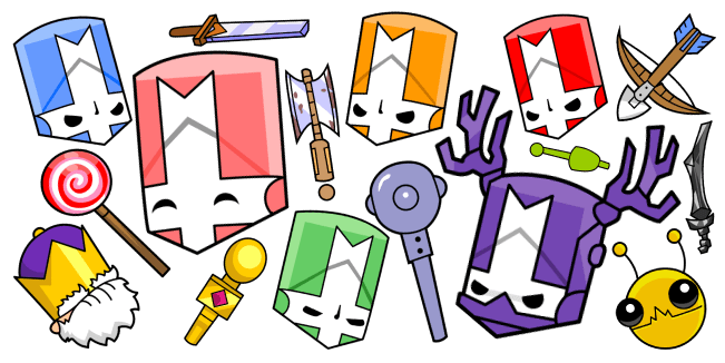 Castle Crashers cursor collection