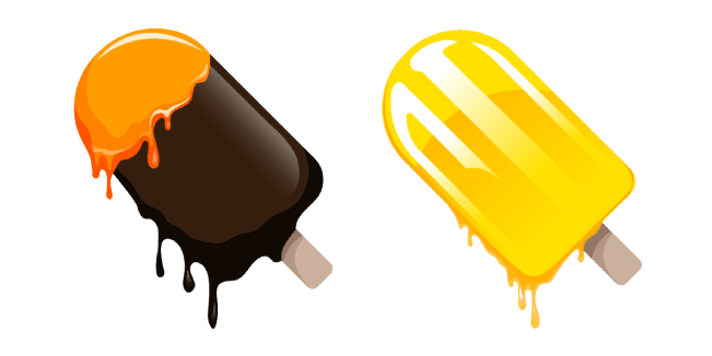 Chocolate and Fruit Popsiclescustom cursor pack