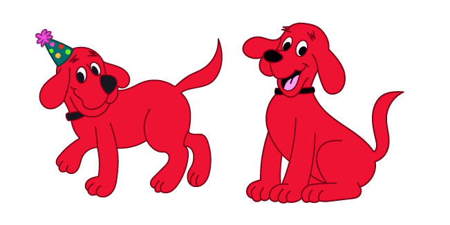 Clifford the Big Red Dogcustom cursor pack