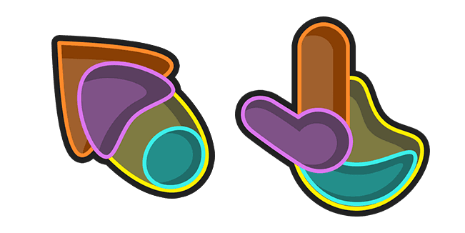 Colored Containerscustom cursor pack