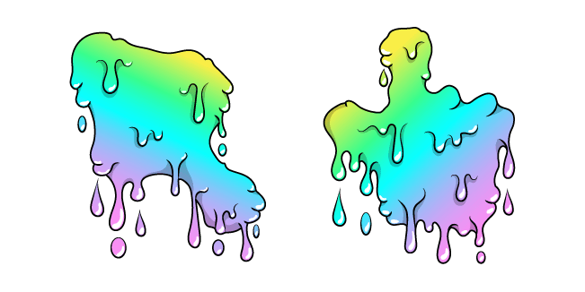 Colorful Dropscustom cursor pack