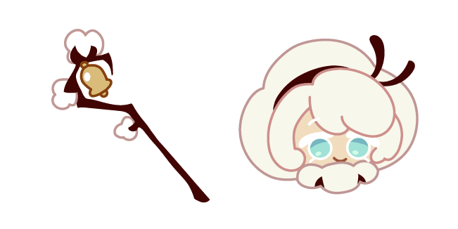 Cookie Run Cotton Cookiecustom cursor pack