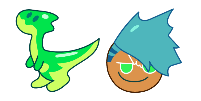 Cookie Run Dino-Sour Cookiecustom cursor pack