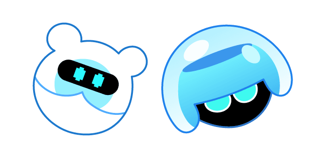 Cookie Run Ion Cookie Robotcustom cursor pack