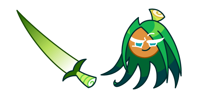 Cookie Run Leek Cookiecustom cursor pack