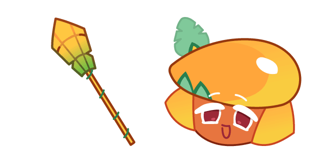 Cookie Run Mango Cookiecustom cursor pack