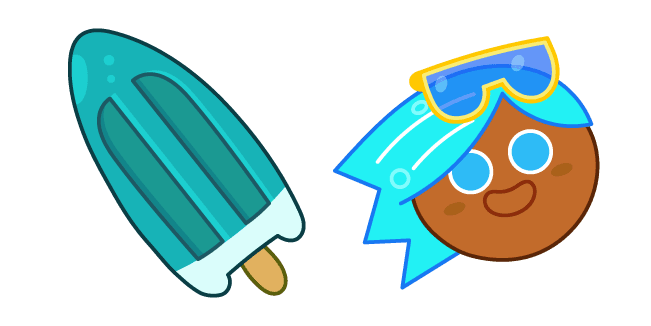 Cookie Run Soda Cookiecustom cursor pack