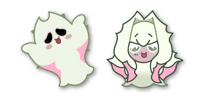 Cookie Run White Ghost Cookiecustom cursor pack