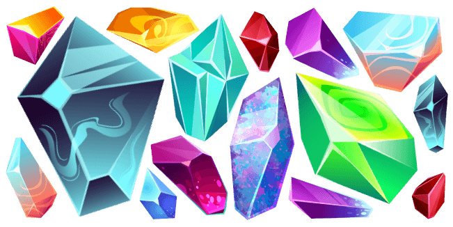 Crystal Stones cursor collection