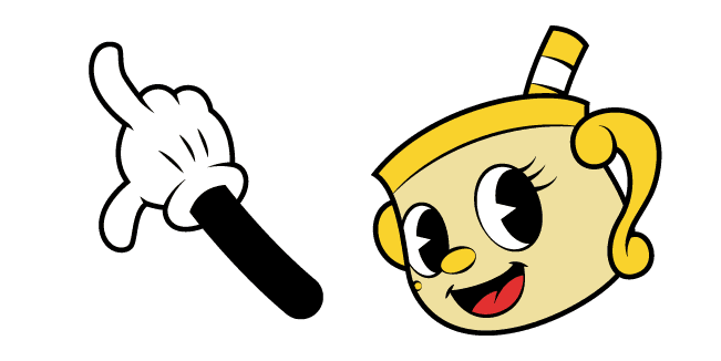 Cuphead Ms. Chalicecustom cursor pack