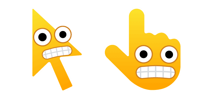 Cursoji - Grimacing Facecustom cursor pack