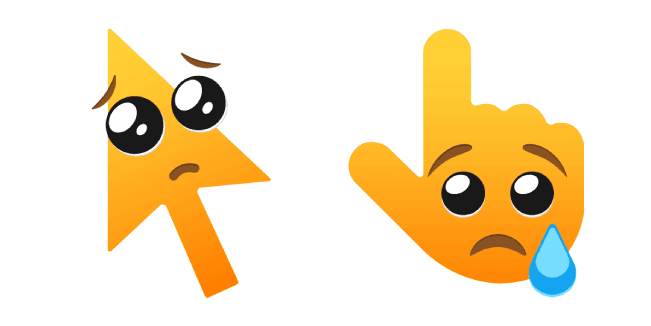 Cursoji - Pleading and Cryingcustom cursor pack