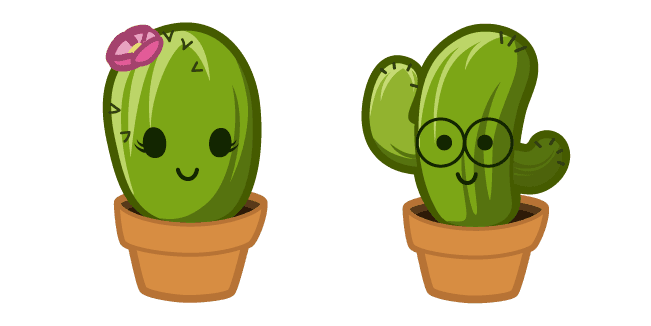 Cute Cactuscustom cursor pack