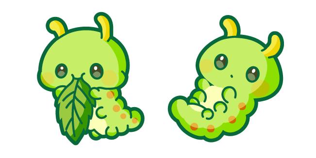 Cute Caterpillarcustom cursor pack