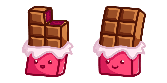 Cute Chocolate Barcustom cursor pack