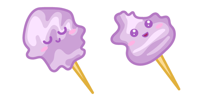 Cute Cotton Candycustom cursor pack