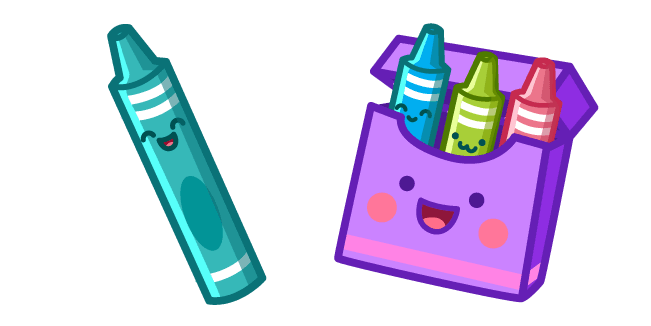 Cute Crayoncustom cursor pack